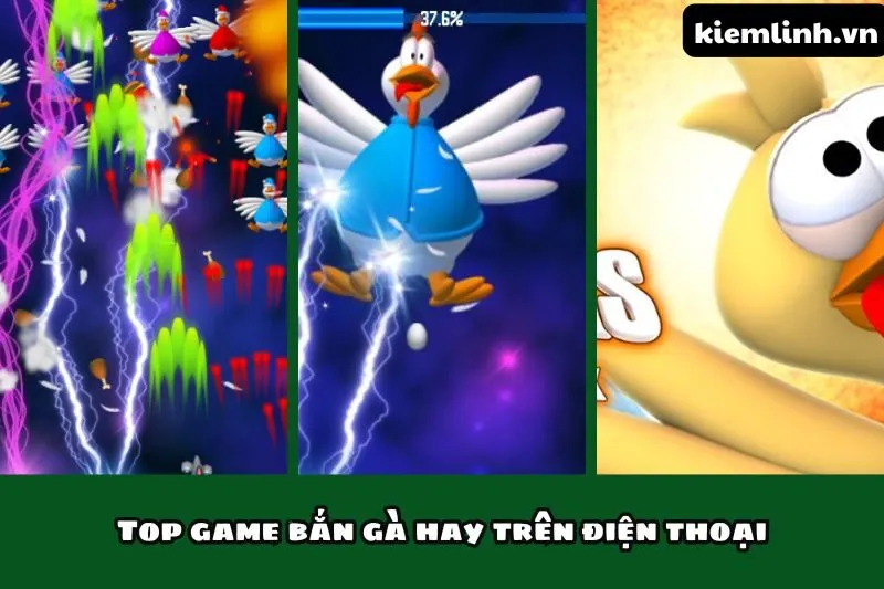 Top game bắn gà hay trên điện thoại