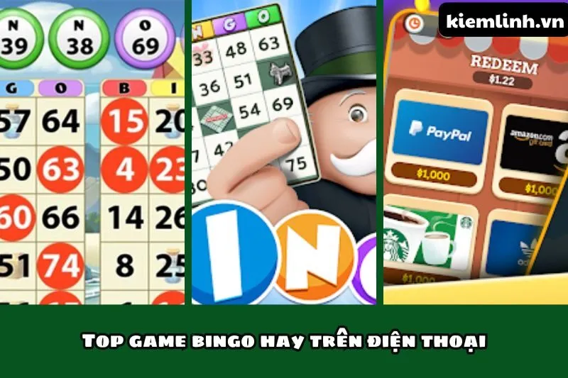 Top game bingo hay trên điện thoại