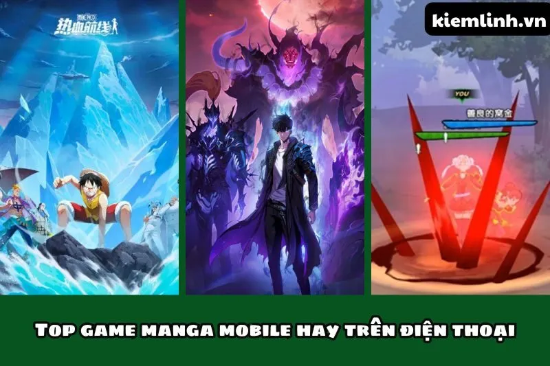 Top game manga mobile hay trên điện thoại