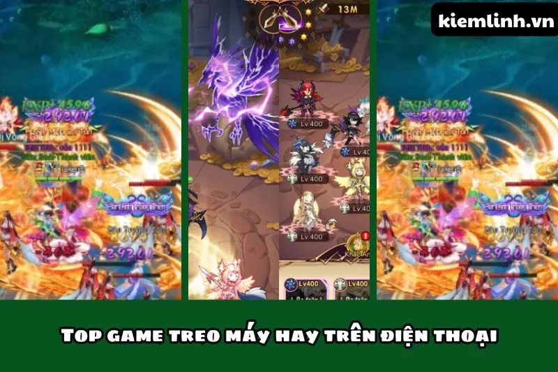 Top game treo máy hay trên điện thoại