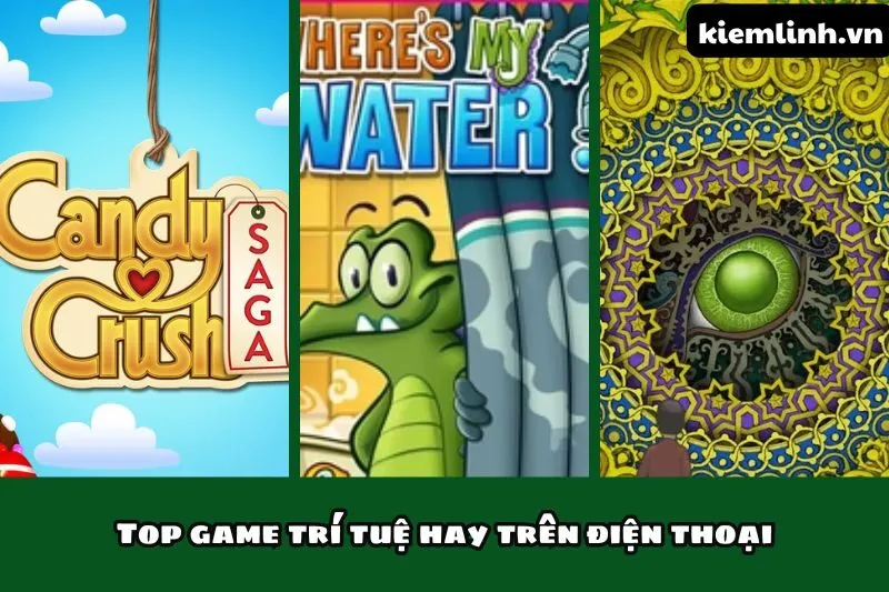 Top game trí tuệ hay trên điện thoại