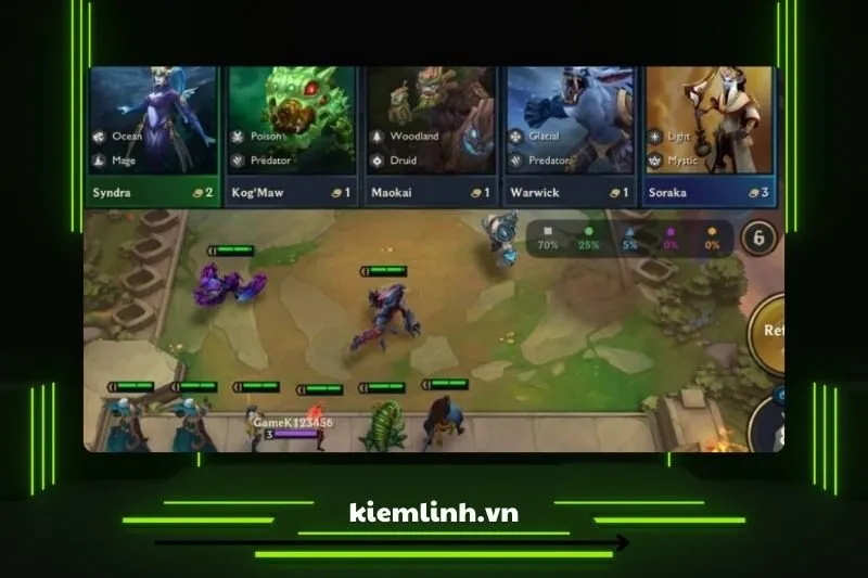 Gameplay của Đấu Trường Chân Lý Mobile