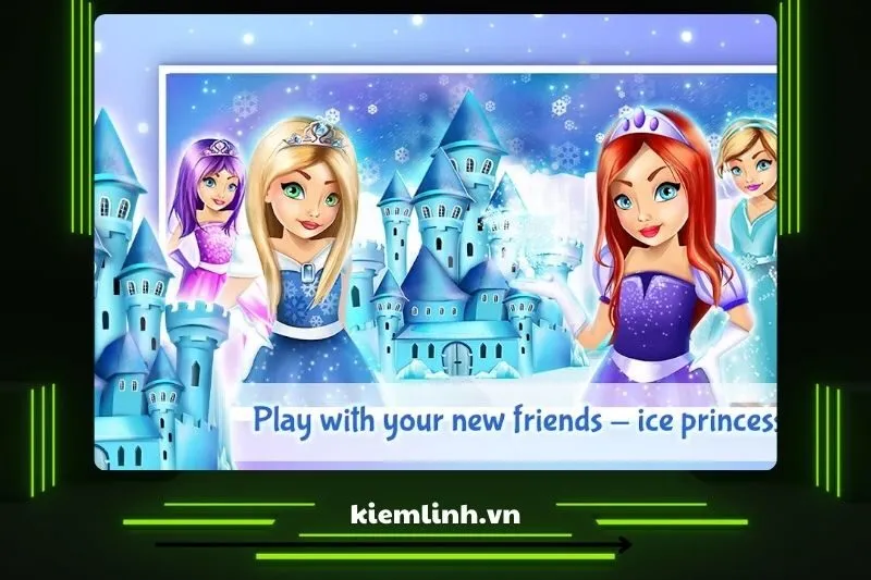 Ice Princess Doll House Games