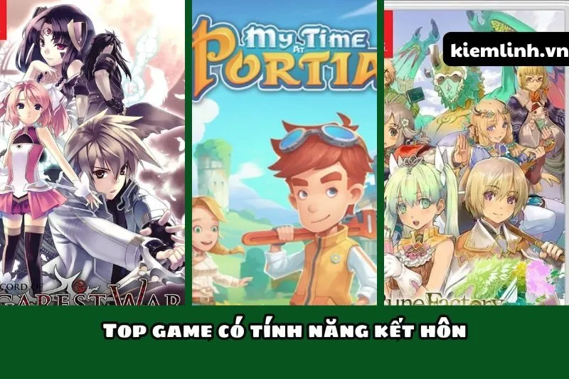 Top game có tính năng kết hôn 2025 – Danh sách game hấp dẫn