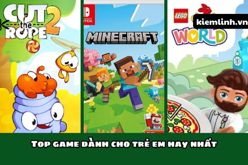 Top game dành cho trẻ em 2025 – Trò chơi giúp bé phát triển trí tuệ